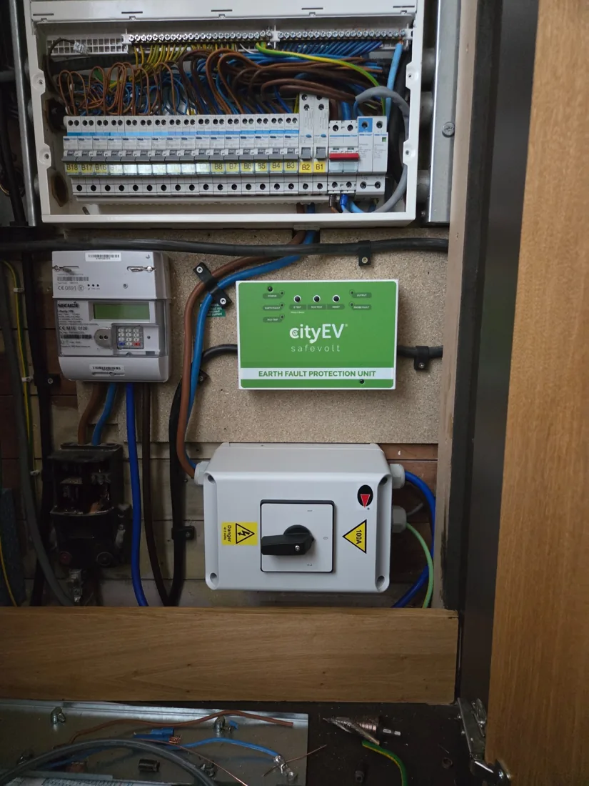 Commercial EV electrical protection