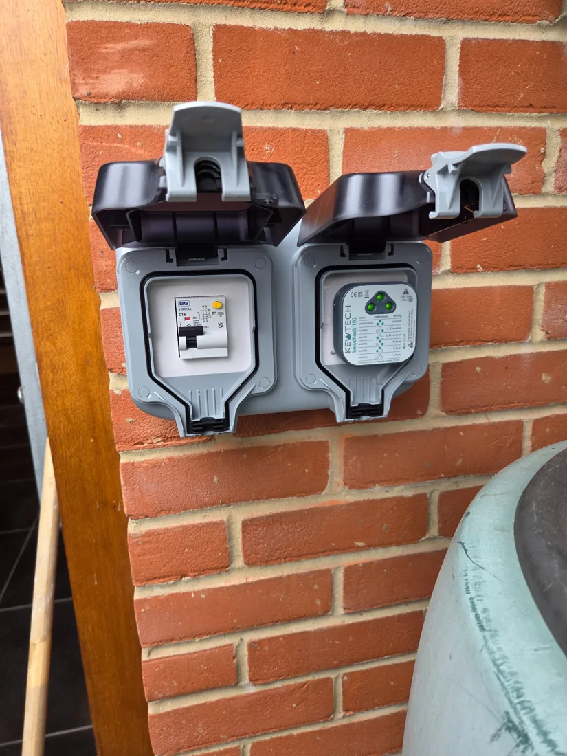 Weatherproof outdoor controls